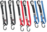 (image for) 1" Soft-Tye Tie-Downs with Secure Hook, Red