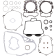 (image for) Moose Offroad Complete Gasket Kit w/ Oil Seals for Yamaha YZ250FX 22-24