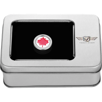 (image for) Heel-Toe Shifter Cover Mirror w/ Red Maple Leaf