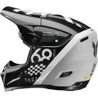 (image for) THOR Reflex Sport Composite Helmet, Riot - Black/White, Size L