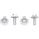 (image for) M6 x 1.0 x 16 mm Hex Flange SEMS Bolts