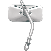 (image for) Stamped Steel Bolt-On Mirror, 2" x 4 1/2"