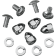 (image for) License plate acorn set