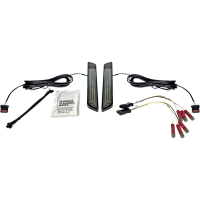 (image for) Smoke lens, black finish (Universal)