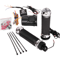 (image for) Heated Apex Grips Chrome (Road Glide)