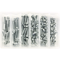 (image for) M6 Euro-style Hex Flange Bolt Assortment