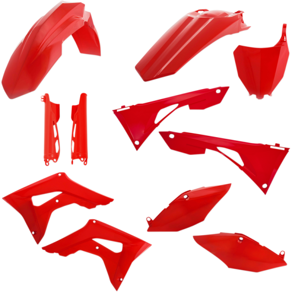 (image for) Acerbis Replacement Plastic Full Kit - Red
