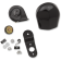 (image for) Drag Specialties Electric Horn Kit - Gloss Black