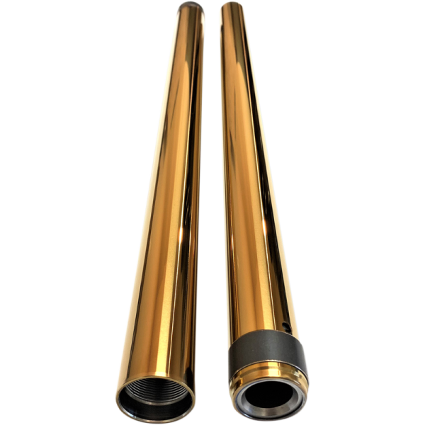 (image for) PRO-ONE PERF.MFG. 39mm Gold Fork Tubes 24.25"