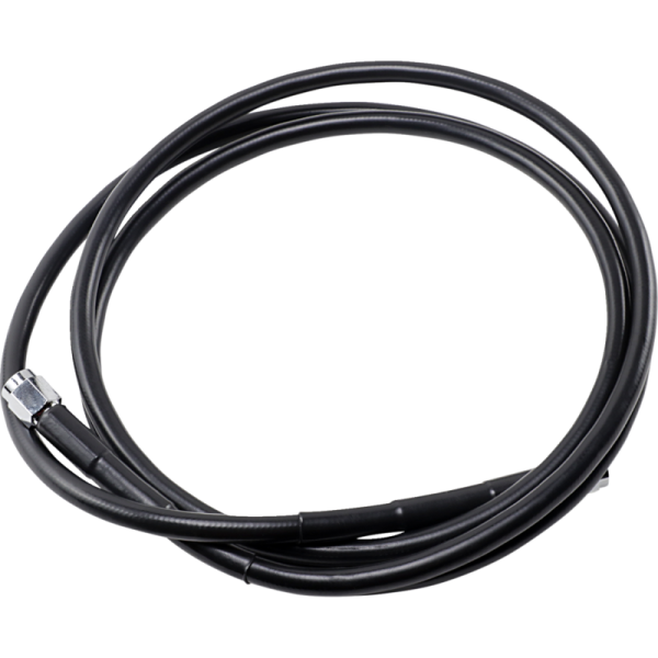 (image for) Drag Specialties Black Vinyl-Coated Stainless Steel Brake Line 70"