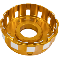 (image for) Billet Aluminum Clutch Basket (Gold)