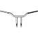 (image for) Chrome 1 1/4" One-Piece Kage Fighter T-Bars, 12" End Rise