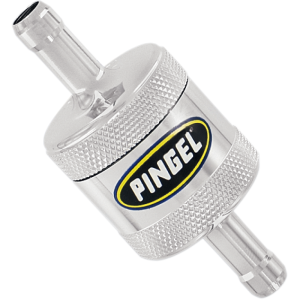 (image for) Pingel 5/16" aluminum machined chrome fuel filter