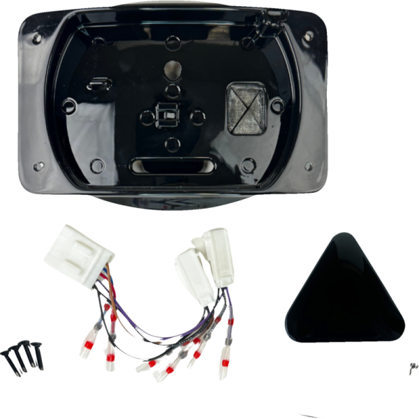 (image for) Custom Dynamics Black Taillight Eliminator License Plate Mount