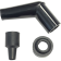 (image for) K&S Resistor Cover - 14 mm, terminal stud, black plastic