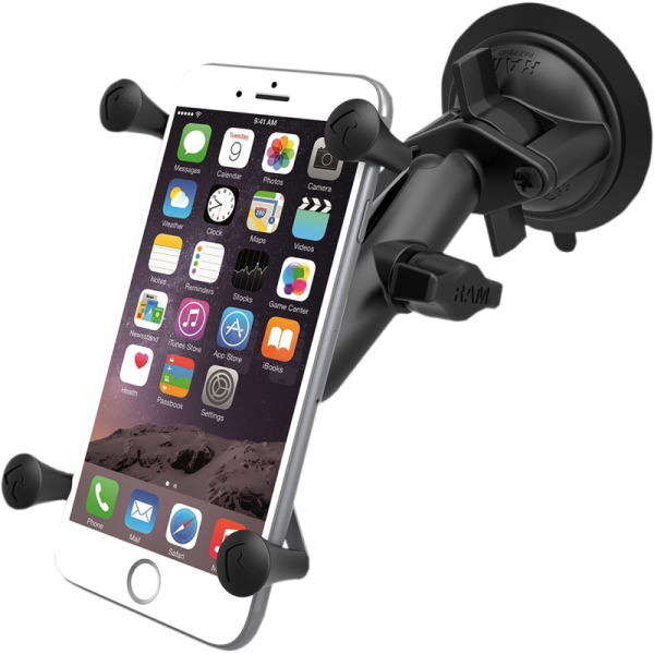 (image for) RAM MOUNT X-Grip Phone Mount with Twist-Lock Suction Cup Base