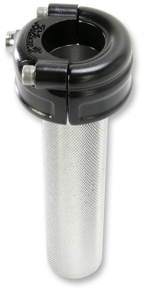 (image for) Biltwell Whiskey Throttle Assembly - Single Cable, Black