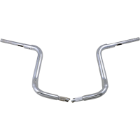 (image for) EZ Install Round Top Handlebar - Chrome, 14” Rise