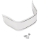(image for) Front Fender Skirt, Chrome Smooth