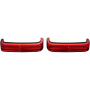 (image for) ProBEAM Sequential Saddlebag Lights Black/Red (09-13)