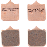 (image for) EBC Double-H Sintered Front Brake Pad FA322-4HH