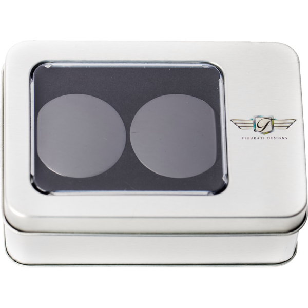 (image for) FIGURATI DESIGNS Swingarm Pivot Cover - Black smooth