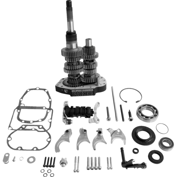 (image for) Overdrive 6-Speed Gear Set Kit (Black)