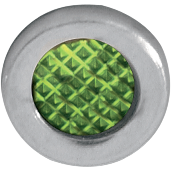 (image for) Drag Specialties Green Indicator Light (Stainless Bezel)
