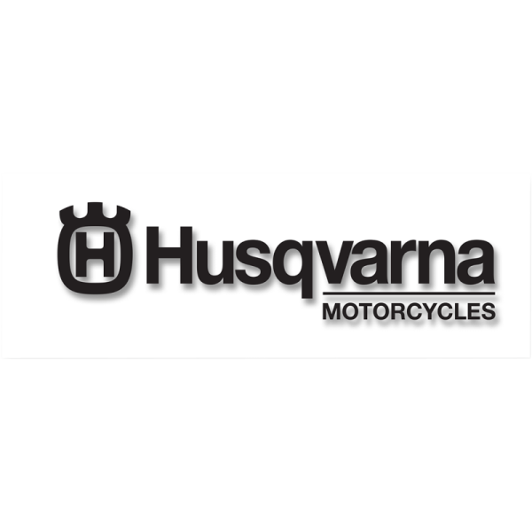 (image for) FACTORY EFFEX Die-Cut Sticker - Husqvarna, black