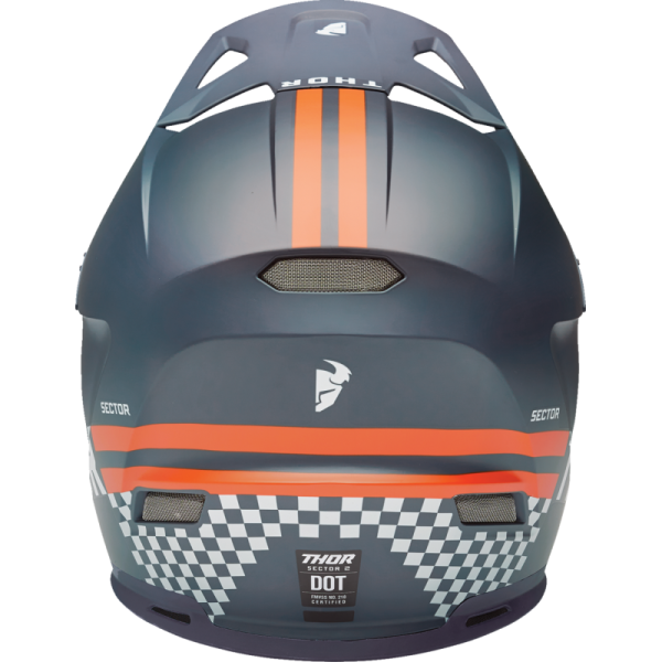(image for) THOR Sector 2 Combat Helmet - Midnight/Orange - Size 2X