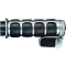 (image for) ISO-Grip - Chrome w/ contoured ISO-Throttle Boss