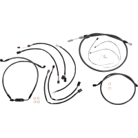 (image for) Black Pearl Designer DOT Handlebar Installation Kit, 12"-14" Apes