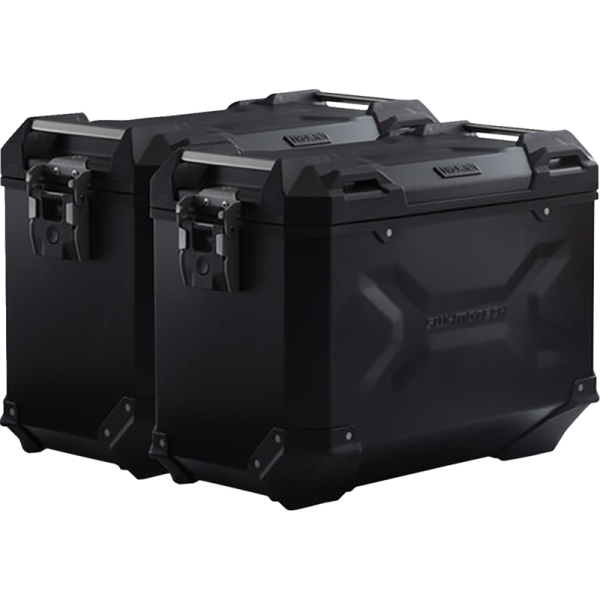 (image for) SW-MOTECH TRAX ADV Side Case Set - Yamaha Tracer 9 20-24, 45/45 L, Black