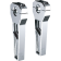 (image for) 6" Chrome Straight 1" Handlebar Riser Kit