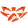 (image for) Complete Body Kit - Neon orange