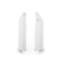 (image for) Acerbis Lower Fork Cover Sets/Shoe Protectors for Inverted Forks - White