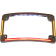 (image for) All-In-One LED License Plate Frame - Radius Horizontal Chrome