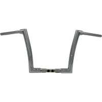 (image for) EZ Install Flat Top Handlebar - Chrome, 12” Rise