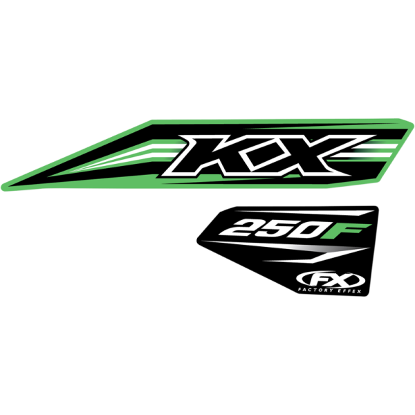 (image for) Factory Effex OEM Shroud and Tank/Shroud Graphics, Style 16 for KX250F 13-16