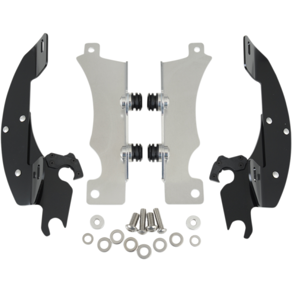 (image for) Trigger-Lock Mount Kit Black for Yamaha XV950/R-Spec Bolt 13-15
