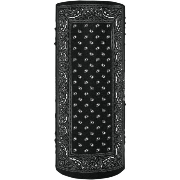 (image for) Zan Headgear Polyester Motley Tube - Black paisley