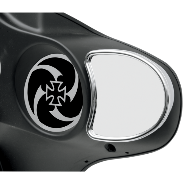 (image for) Drag Specialties Fairing Mount Mirrors W/o Blind Spot Mirror (99-13 FLHT/FLHX)