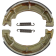 (image for) DP Brakes Standard Rear Brake Shoe for Kawasaki W800/SE 11-16
