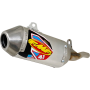 (image for) FMF Factory 4.1 Slip-On - Stainless Steel Mid-Pipe Muffler