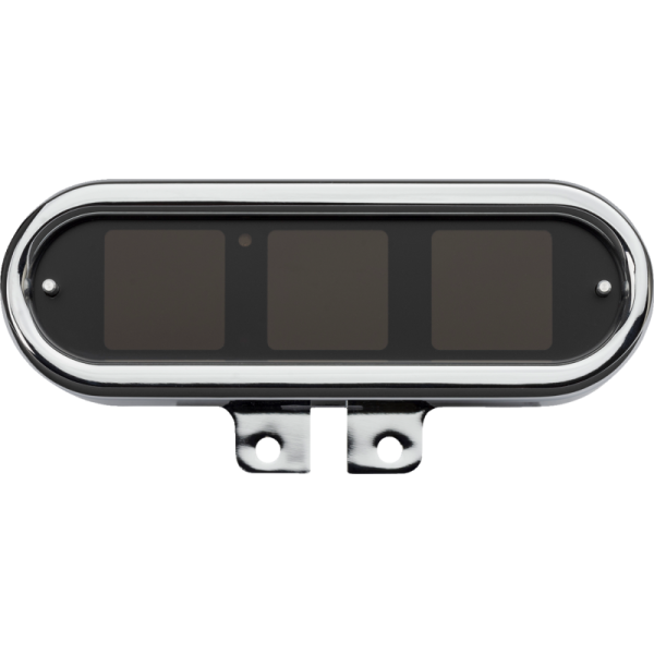 (image for) Dakota Digital MLX-9000 Oval Gauge Chrome