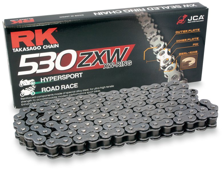 (image for) RK GB530ZXW Gold Sealed Chain - 150 links