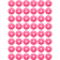 (image for) Round Grand Digger Support Plates - Pink, 48 Pack