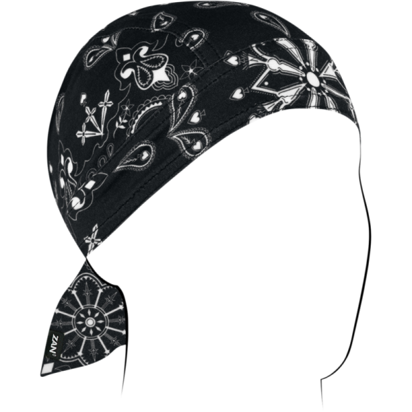 (image for) Zan Headgear SportFlex Flydanna - Black paisley