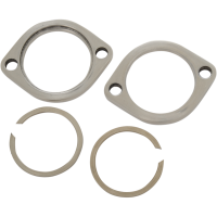 (image for) Standard Exhaust Flange Kit Polished Stainless