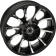 (image for) Largo Precision-Cast 3D Rear Wheel - Black Cut